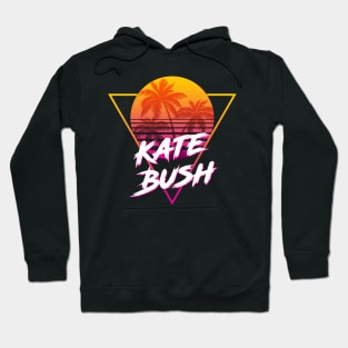 Kate Bush - Proud Name Retro 80s Sunset Aesthetic Design Hoodie